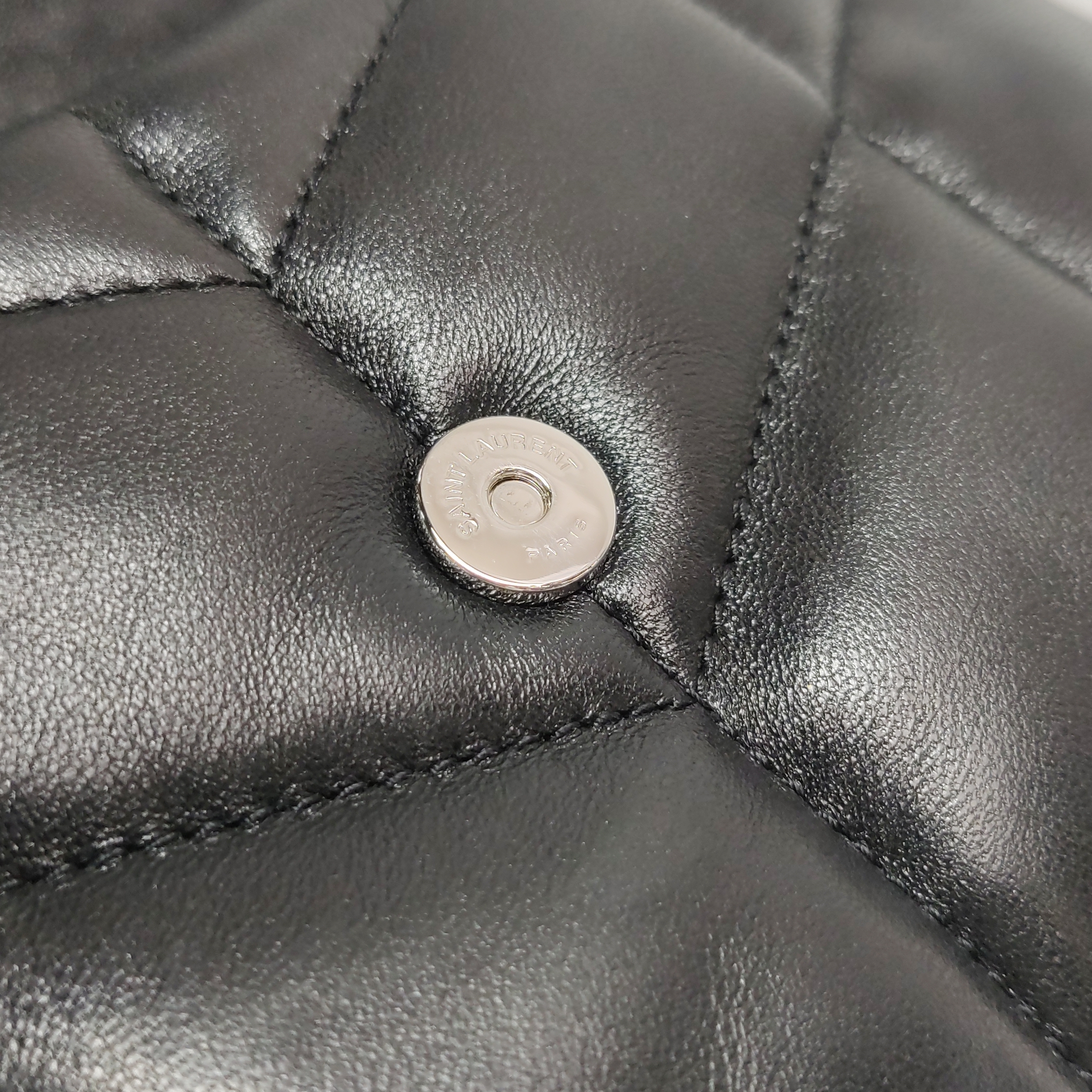 Saint Laurent(YSL) Loulou Puffer Shoulder Bag Quilted Leather Mini — photo 16 of 16