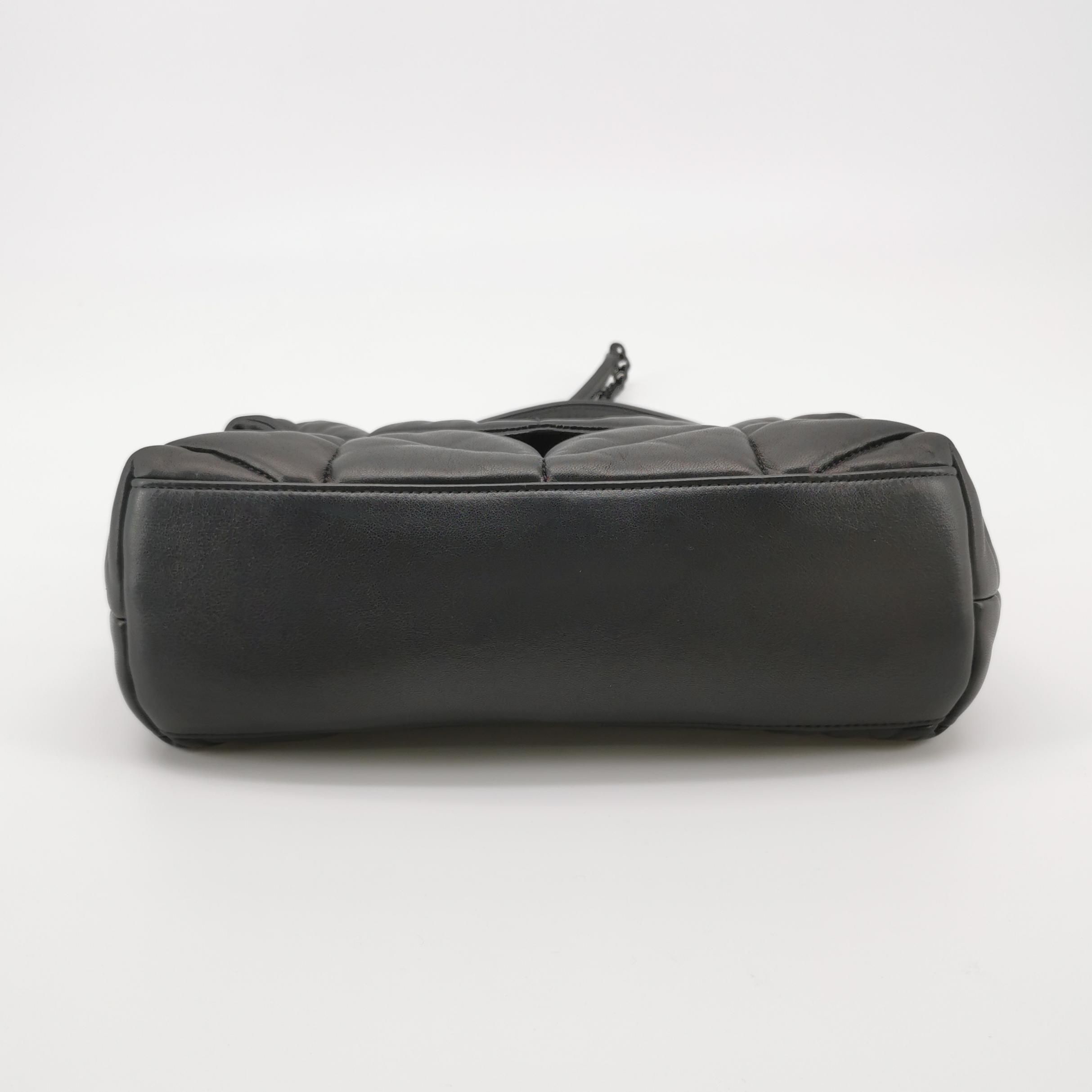 Saint Laurent(YSL) Loulou Puffer Shoulder Bag Quilted Leather Small — photo 6 of 19