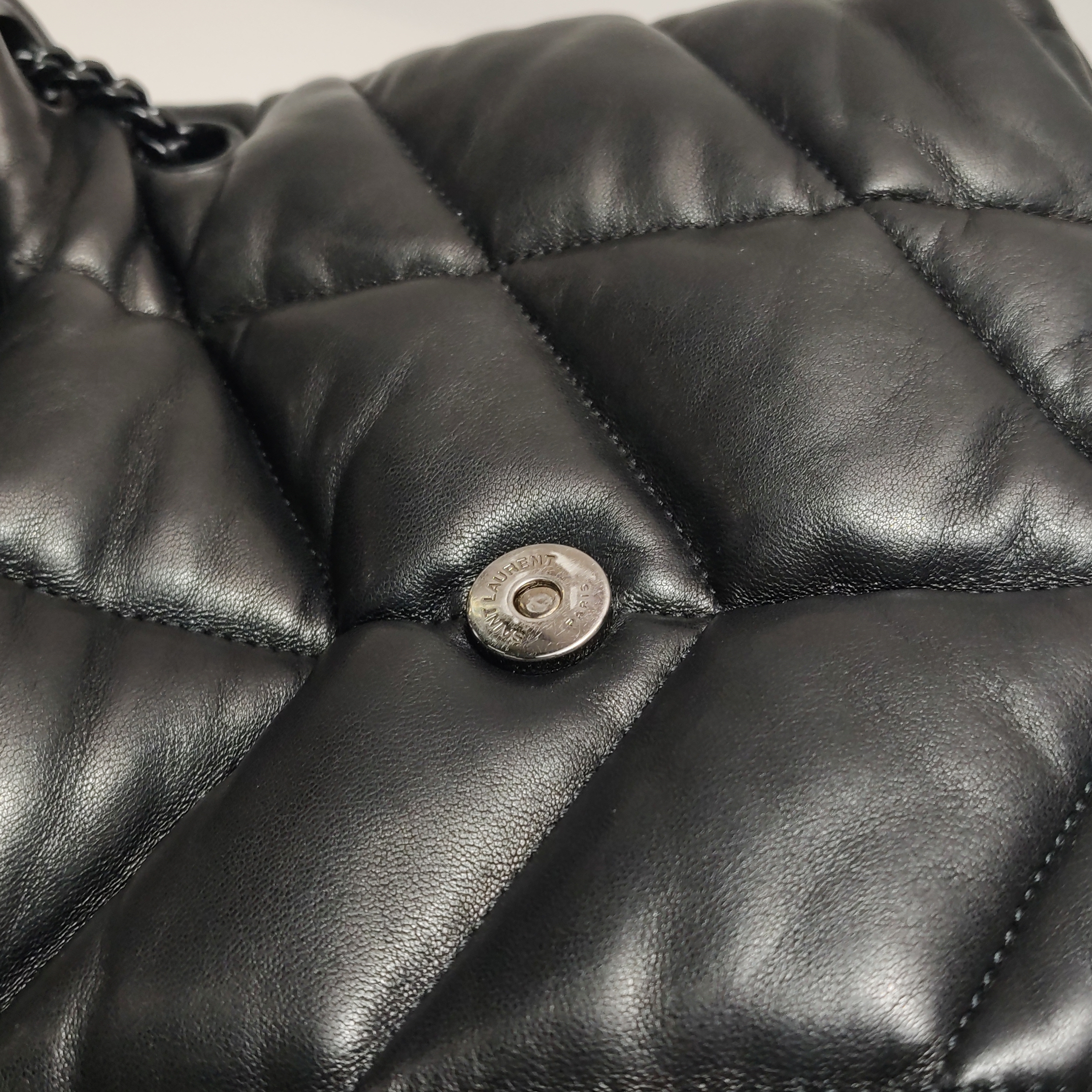 Saint Laurent(YSL) Loulou Puffer Shoulder Bag Quilted Leather Small — photo 11 of 19