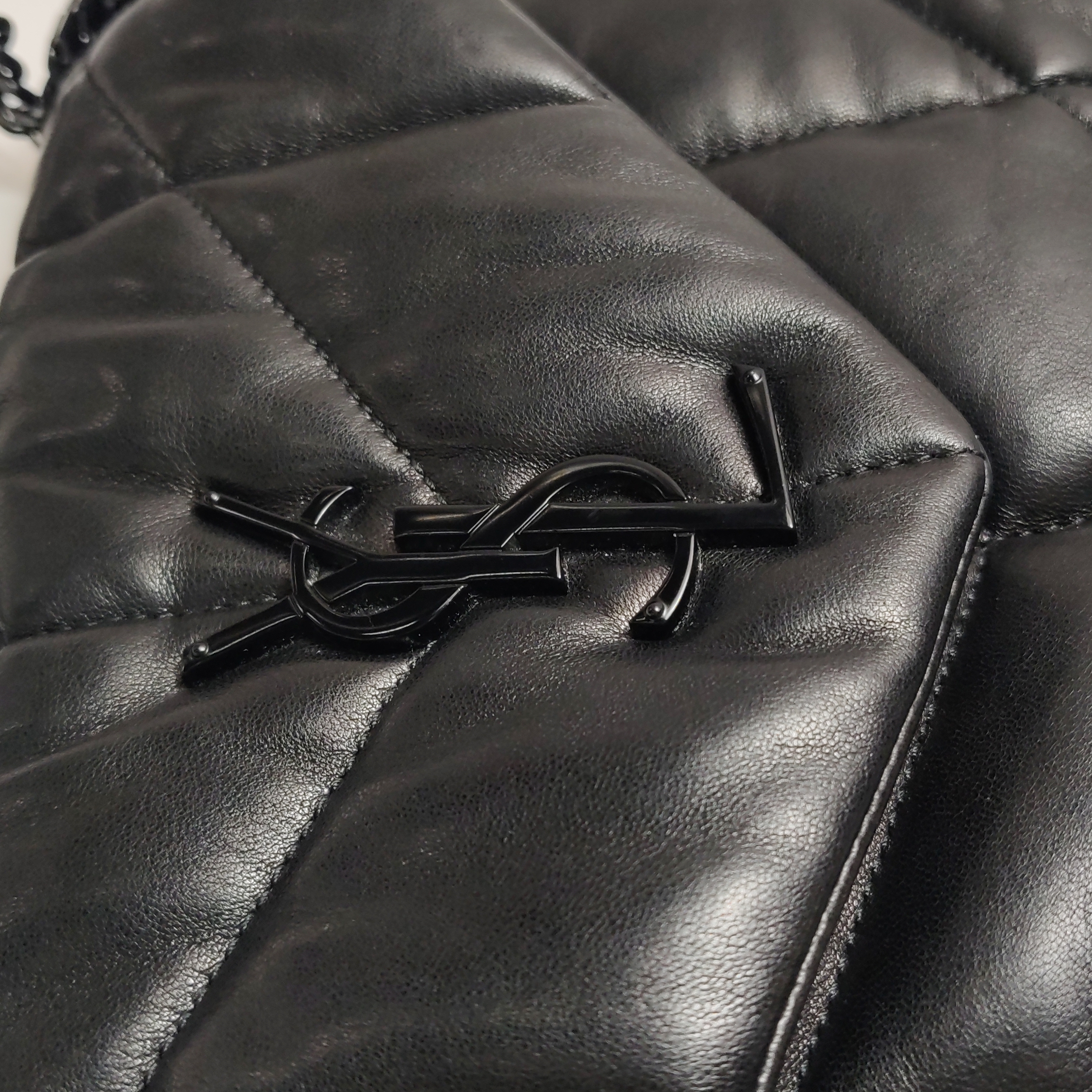 Saint Laurent(YSL) Loulou Puffer Shoulder Bag Quilted Leather Small — photo 10 of 19