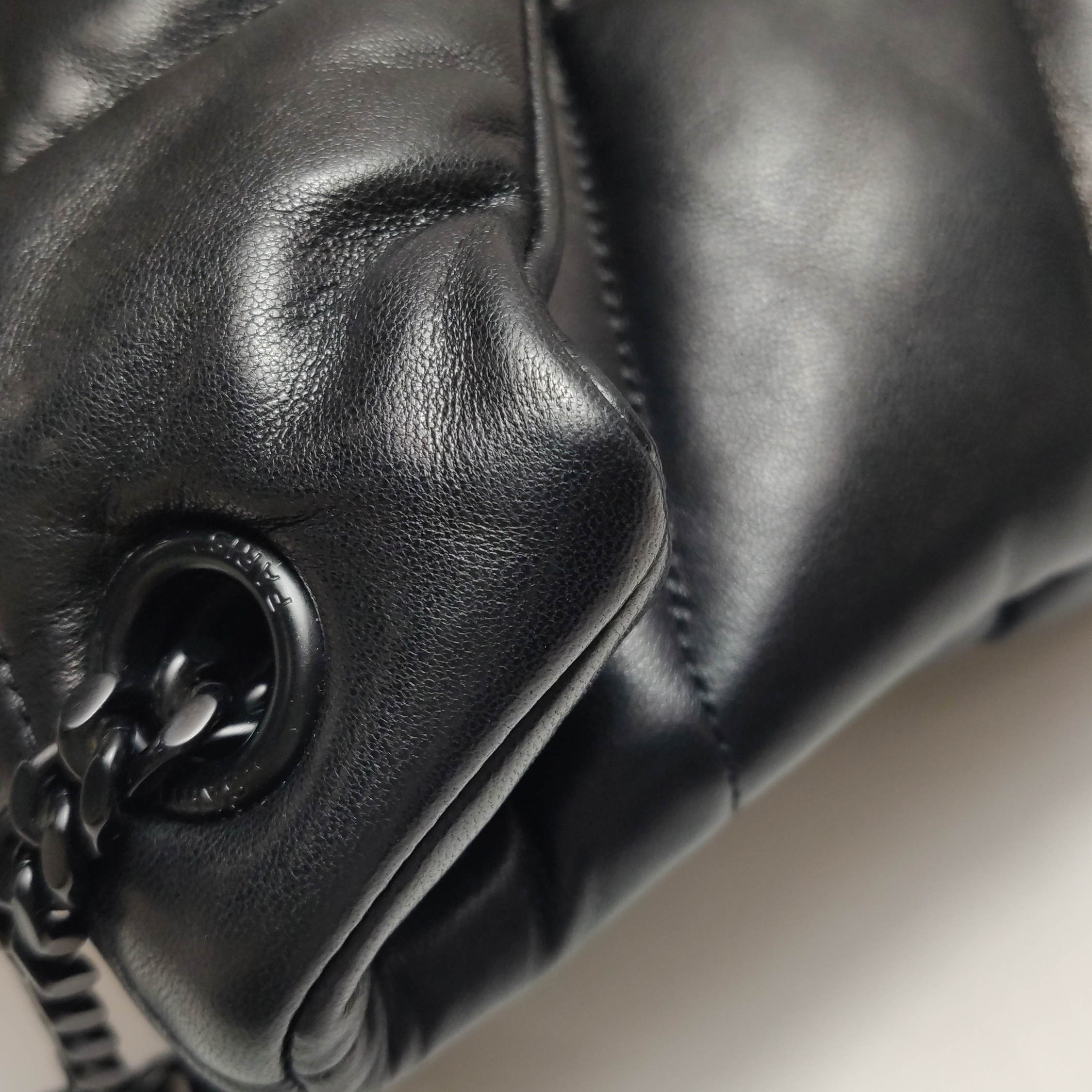 Saint Laurent(YSL) Loulou Puffer Shoulder Bag Quilted Leather Small — photo 8 of 19