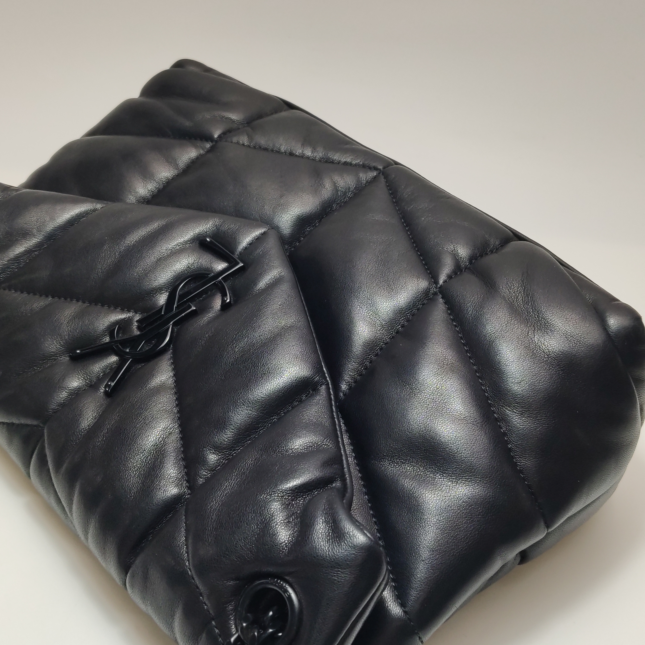 Saint Laurent(YSL) Loulou Puffer Shoulder Bag Quilted Leather Small — photo 13 of 19