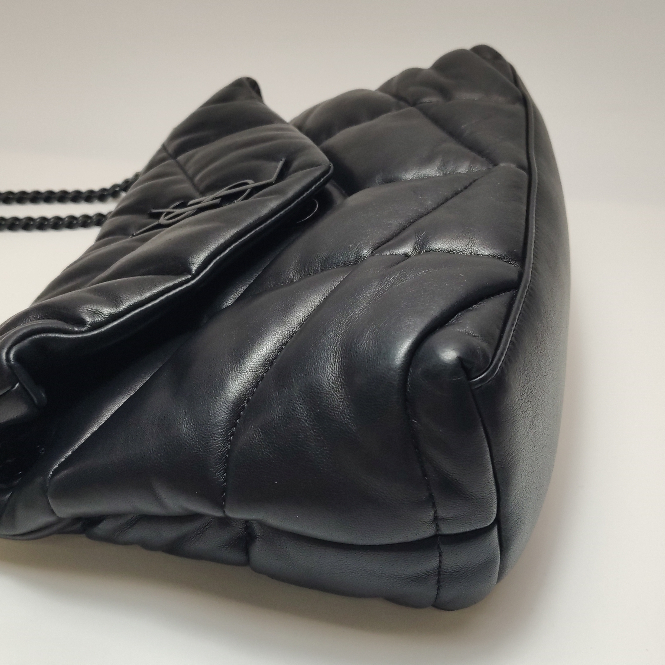 Saint Laurent(YSL) Loulou Puffer Shoulder Bag Quilted Leather Small — photo 15 of 19