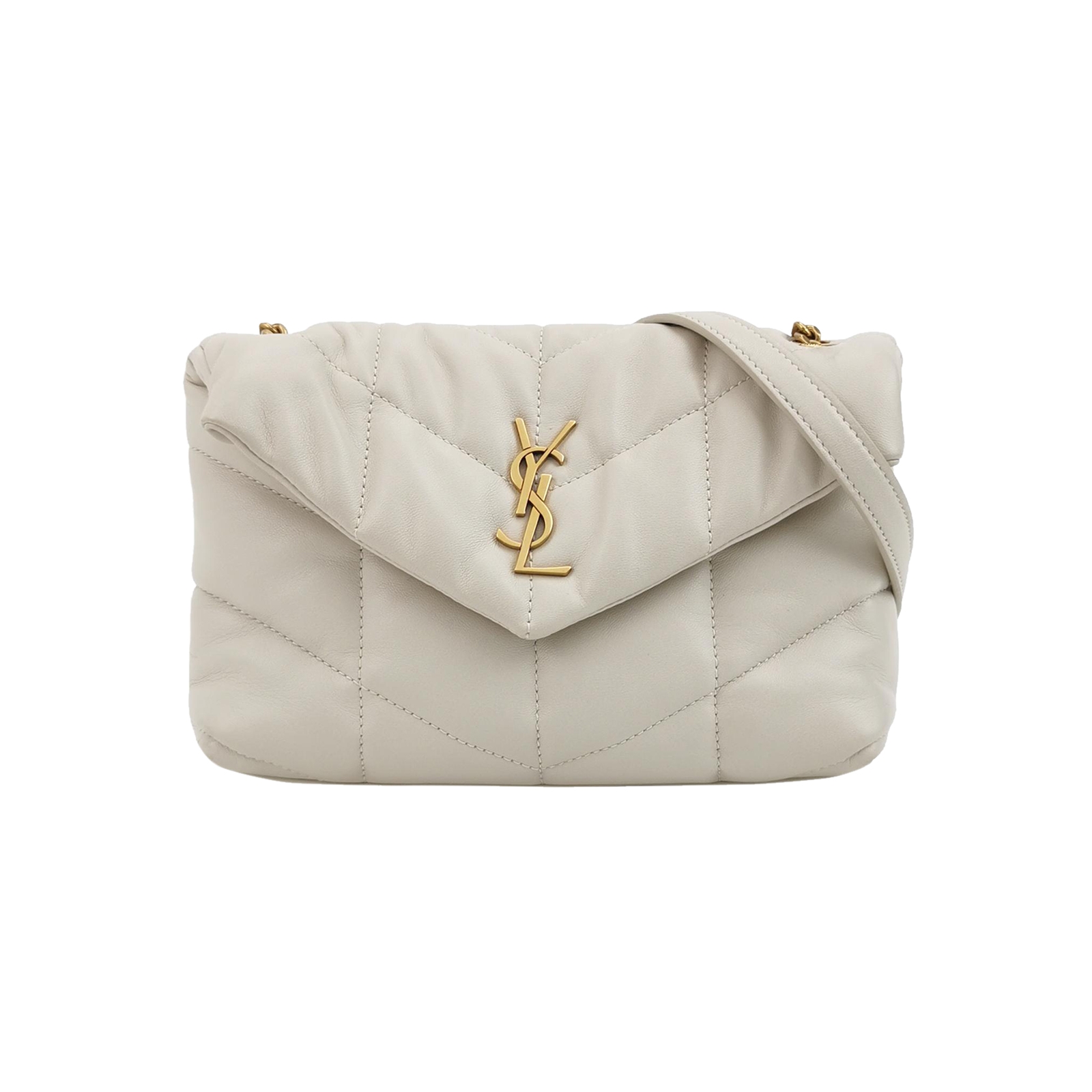 Saint Laurent(YSL) Loulou Puffer Shoulder Bag Quilted Leather Mini — photo 1 of 16