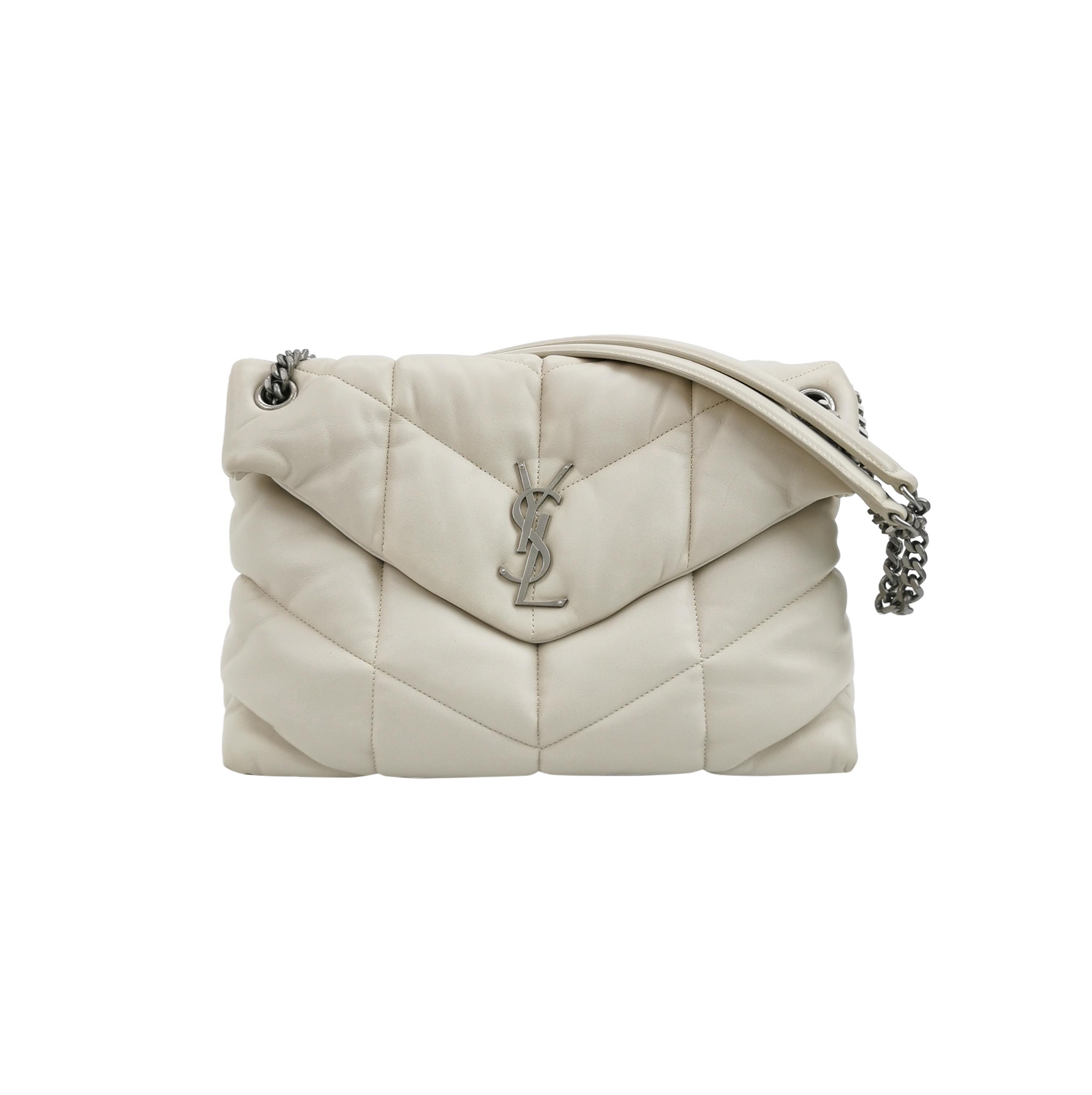 Saint Laurent(YSL) Loulou Puffer Shoulder Bag Quilted Leather Medium — photo 1 of 15