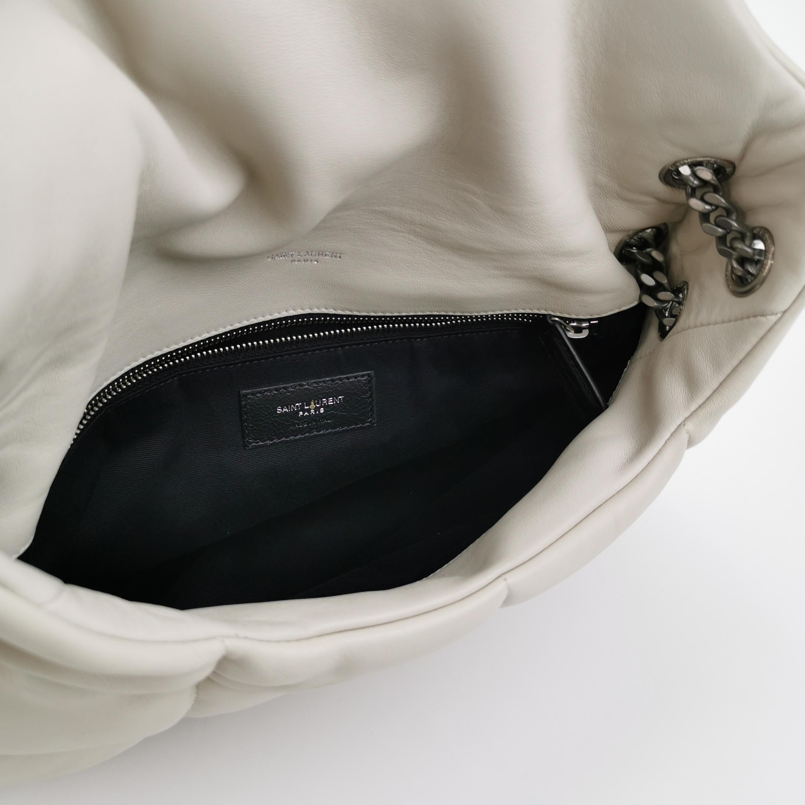 Saint Laurent(YSL) Loulou Puffer Shoulder Bag Quilted Leather Medium — photo 7 of 15
