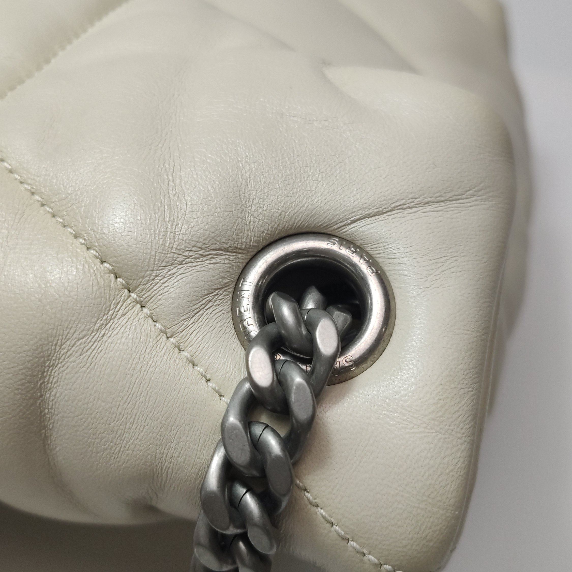 Saint Laurent(YSL) Loulou Puffer Shoulder Bag Quilted Leather Medium — photo 15 of 15