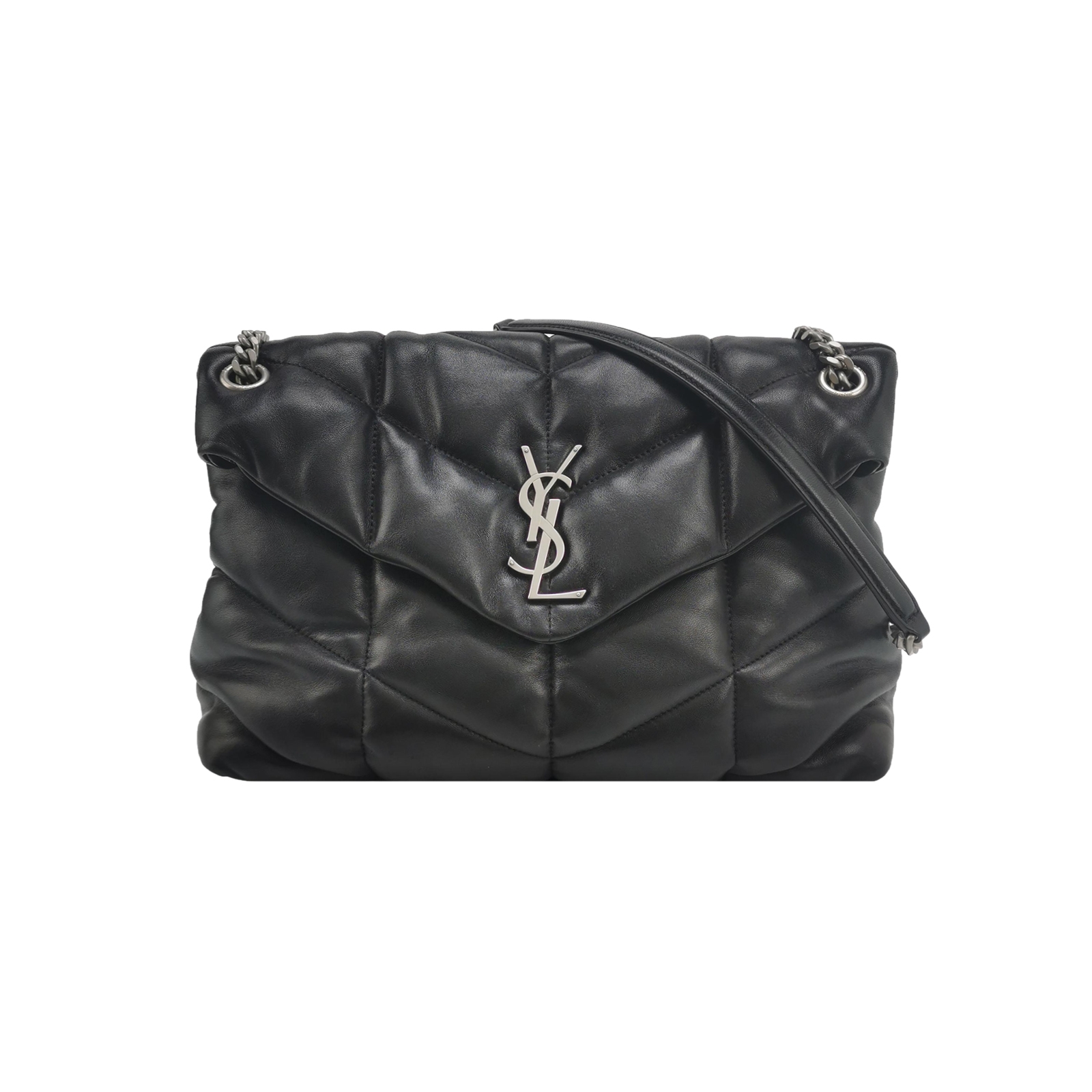 Saint Laurent(YSL) Loulou Puffer Shoulder Bag Quilted Leather Medium — photo 1 of 13