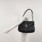 Saint Laurent(YSL) Loulou Puffer Shoulder Bag Quilted Leather Medium — thumbnail 2