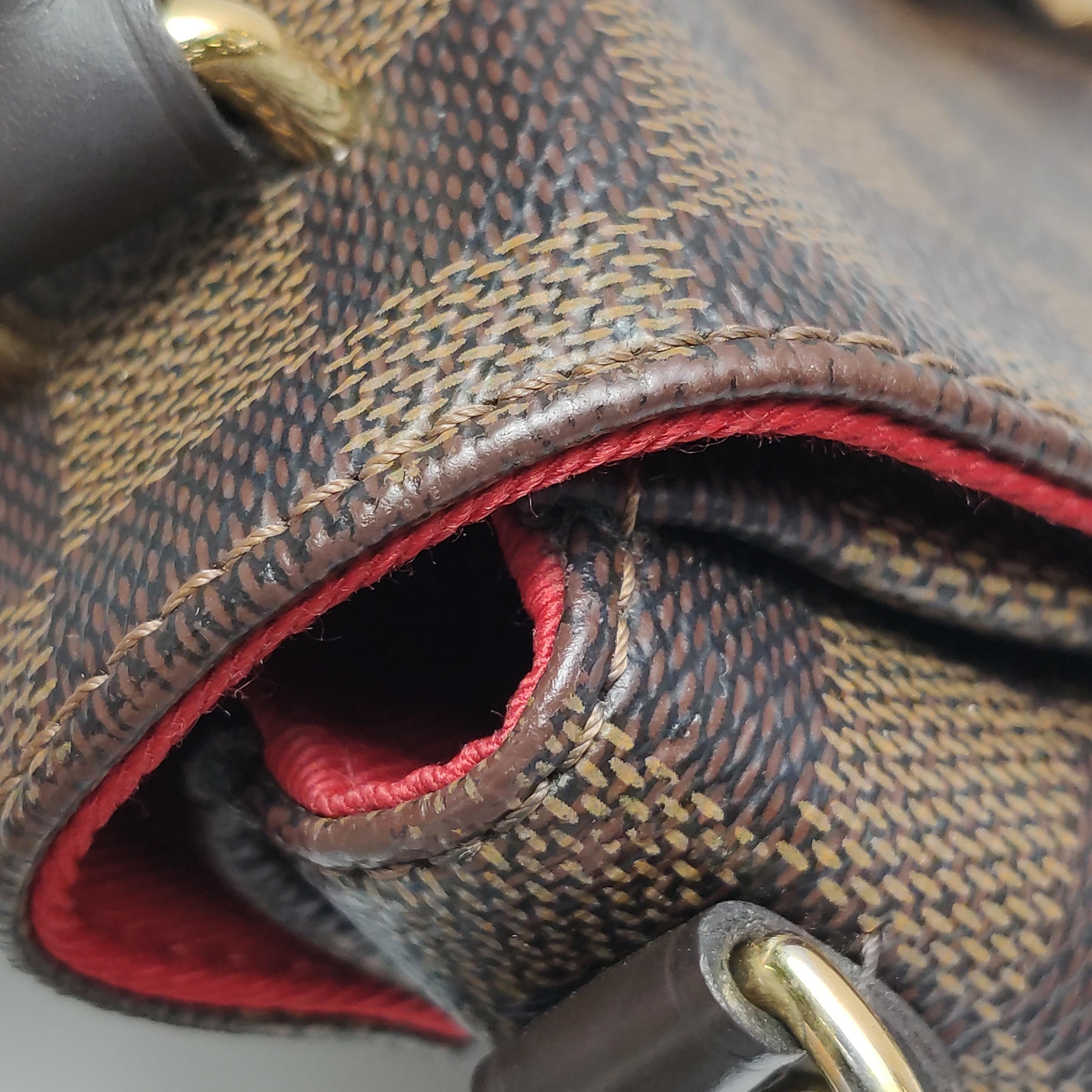 Louis Vuitton(LV) Croisette Handbag Damier — photo 11 of 16