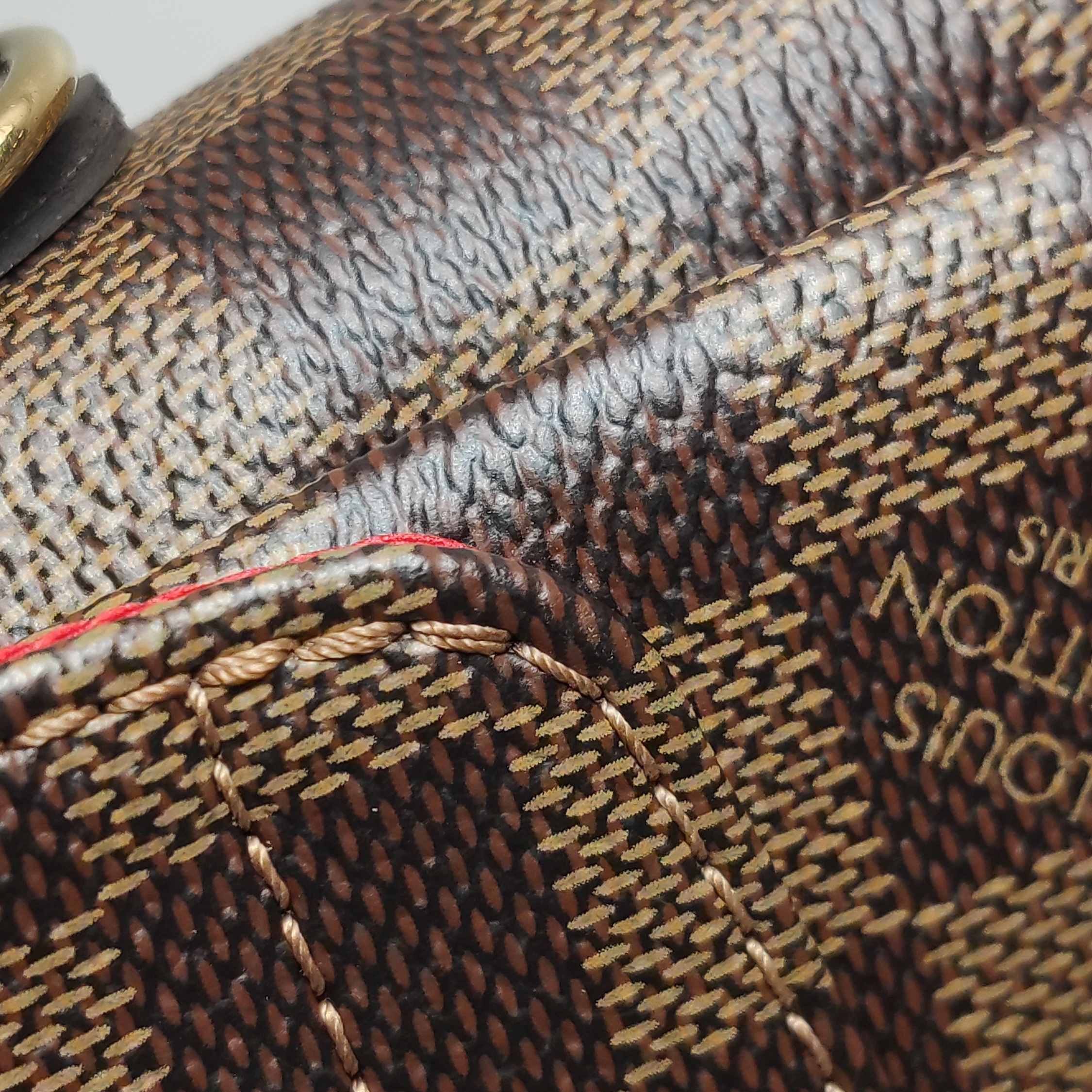 Louis Vuitton(LV) Croisette Handbag Damier — photo 11 of 15