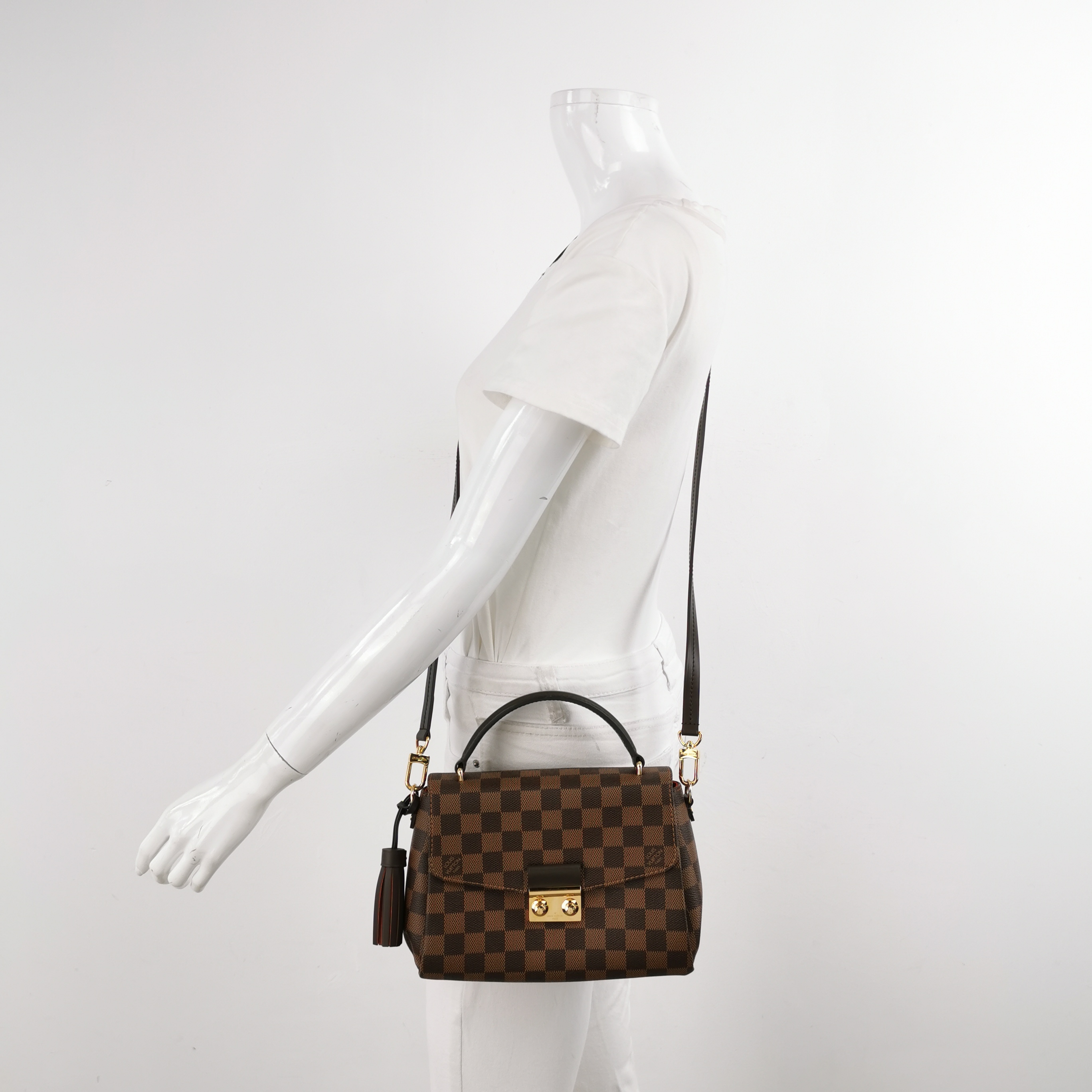 Louis Vuitton(LV) Croisette Handbag Damier — alternate view