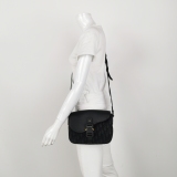 Christian Dior Saddle Buckle Flap Messenger Bag Oblique Canvas and Leather Small — thumbnail 2
