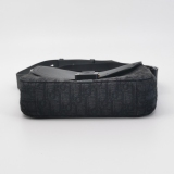 Christian Dior Saddle Buckle Flap Messenger Bag Oblique Canvas and Leather Small — thumbnail 6