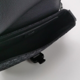 Christian Dior Saddle Buckle Flap Messenger Bag Oblique Canvas and Leather Small — thumbnail 7
