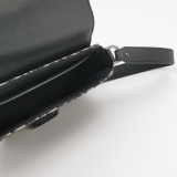 Christian Dior Saddle Buckle Flap Messenger Bag Oblique Canvas and Leather Mini — thumbnail 7