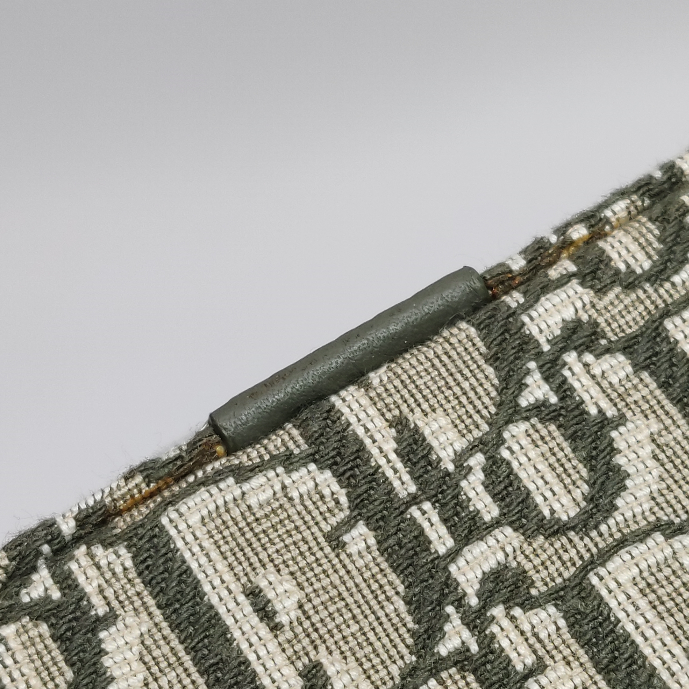 Christian Dior Saddle Buckle Flap Messenger Bag Oblique Canvas and Leather Small — photo 12 of 13