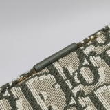 Christian Dior Saddle Buckle Flap Messenger Bag Oblique Canvas and Leather Small — thumbnail 12