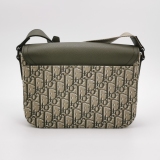 Christian Dior Saddle Buckle Flap Messenger Bag Oblique Canvas and Leather Small — thumbnail 5