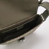 Christian Dior Saddle Buckle Flap Messenger Bag Oblique Canvas and Leather Small — thumbnail 7