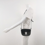 Christian Dior Saddle Buckle Flap Messenger Bag Oblique Canvas and Leather Mini — thumbnail 2