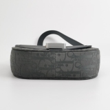 Christian Dior Saddle Buckle Flap Messenger Bag Oblique Canvas and Leather Mini — thumbnail 6