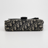 Christian Dior Saddle Buckle Flap Messenger Bag Oblique Canvas and Leather Small — thumbnail 6