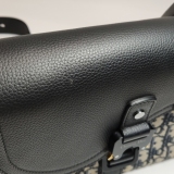 Christian Dior Saddle Buckle Flap Messenger Bag Oblique Canvas and Leather Small — thumbnail 15