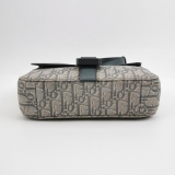 Christian Dior Saddle Buckle Flap Messenger Bag Oblique Canvas and Leather Small — thumbnail 5