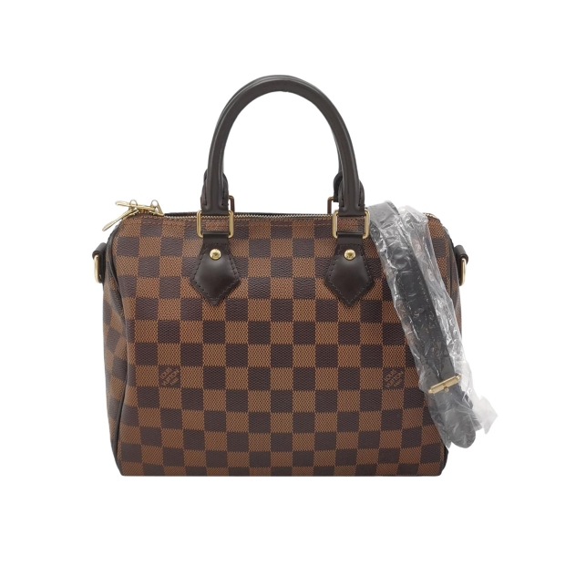 Louis Vuitton(LV) Speedy Bandouliere Bag Damier 25 — pre-owned, Vierlot