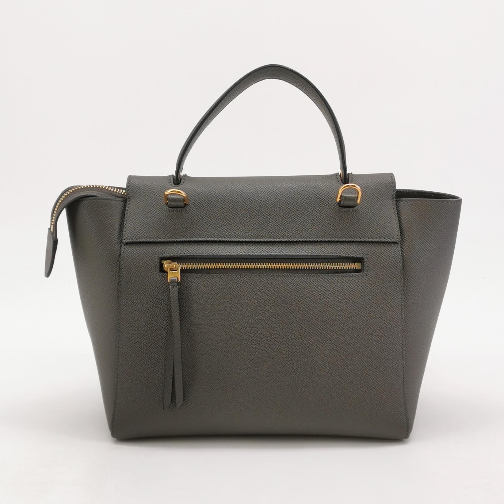 Celine Belt Bag Textured Leather Micro — photo 5 of 19