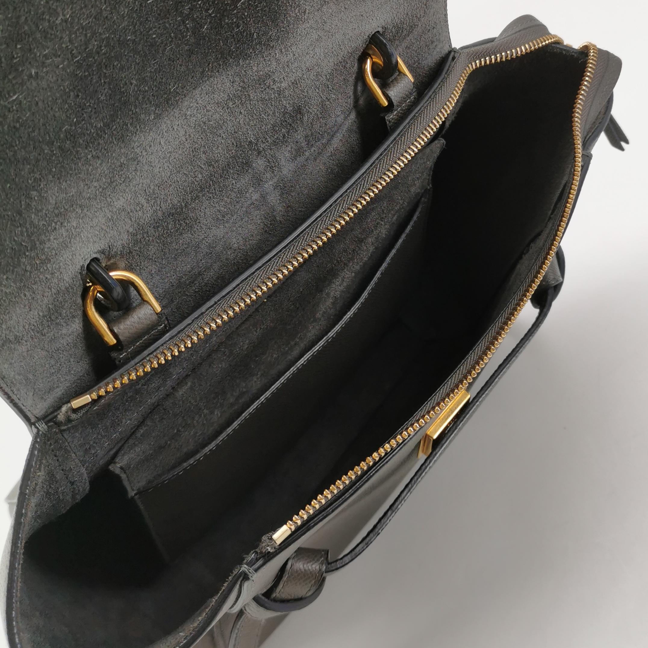 Celine Belt Bag Textured Leather Micro — photo 8 of 19