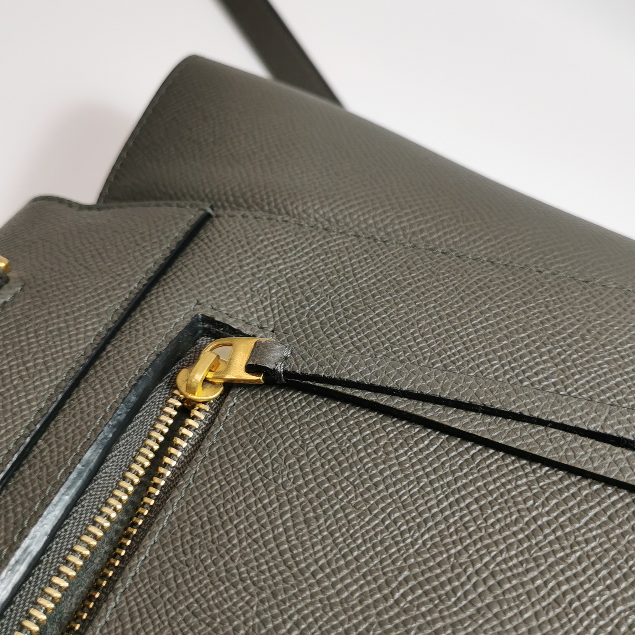 Celine Belt Bag Textured Leather Micro — photo 14 of 19
