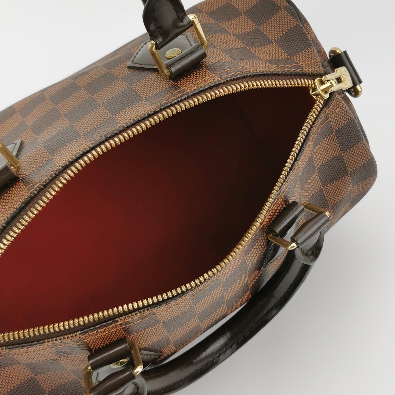 Louis Vuitton(LV) Speedy Bandouliere Bag Damier 25 — photo 9 of 18