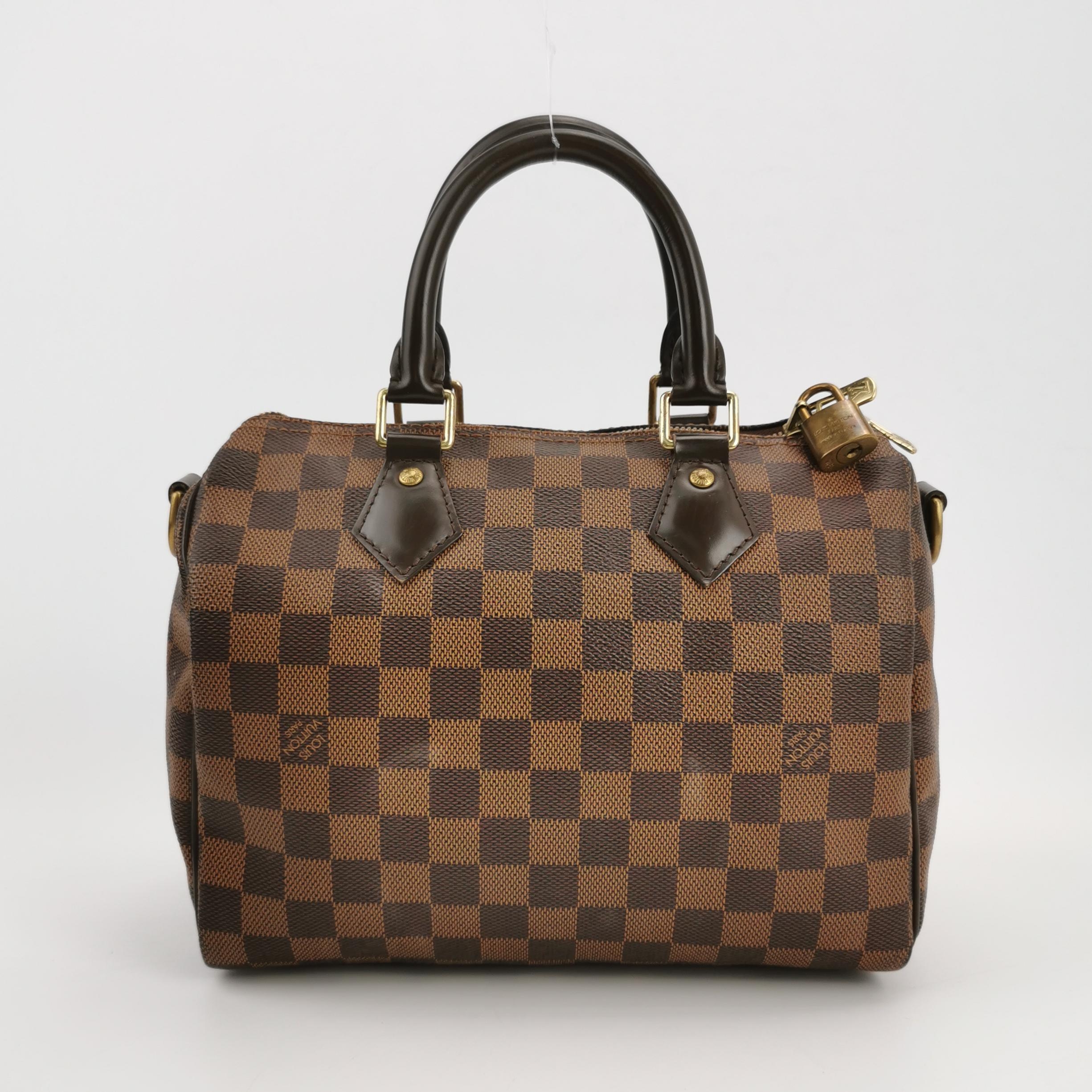 Louis Vuitton(LV) Speedy Bandouliere Bag Damier 25 — photo 5 of 16
