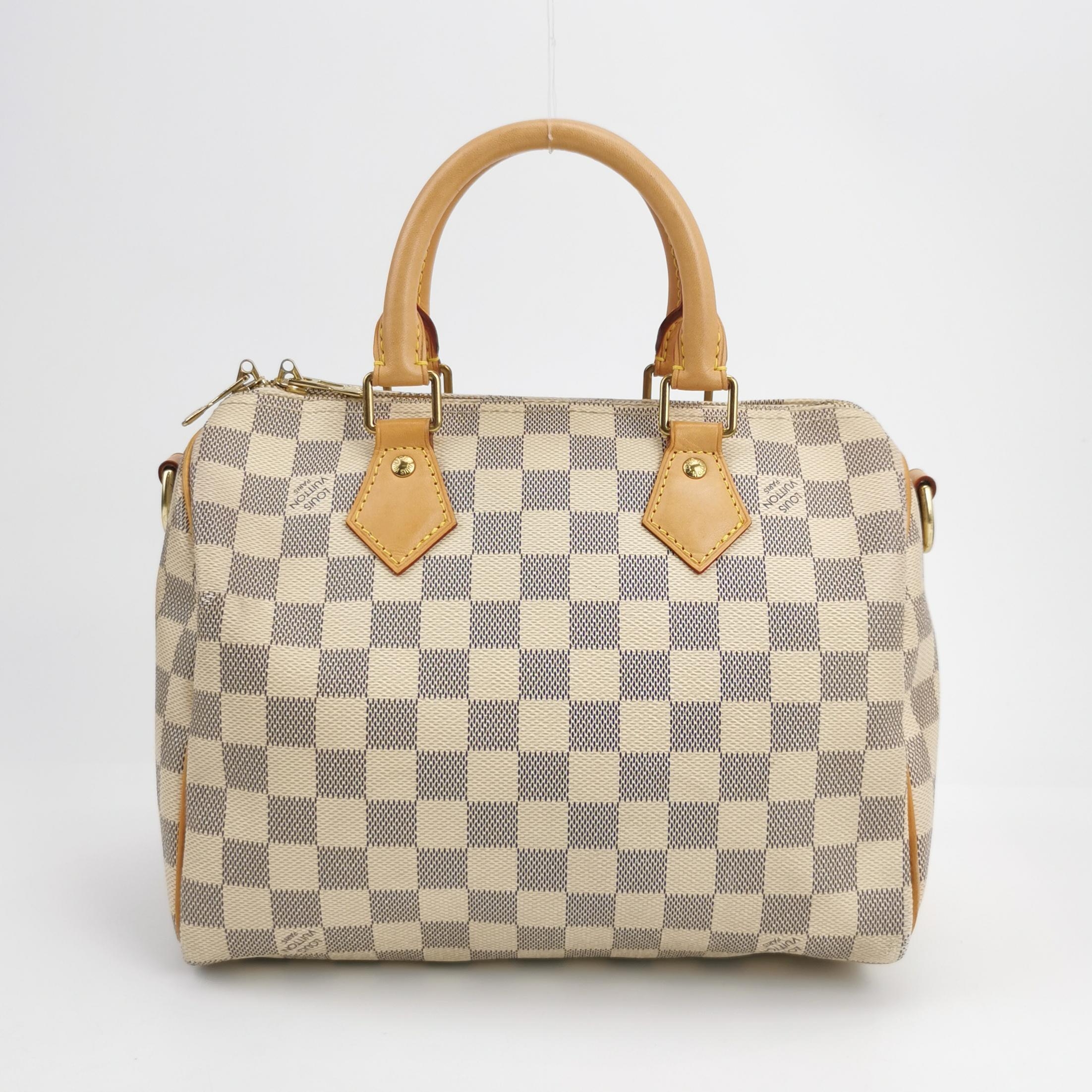 Louis Vuitton(LV) Speedy Bandouliere Bag Damier 25 — photo 5 of 16