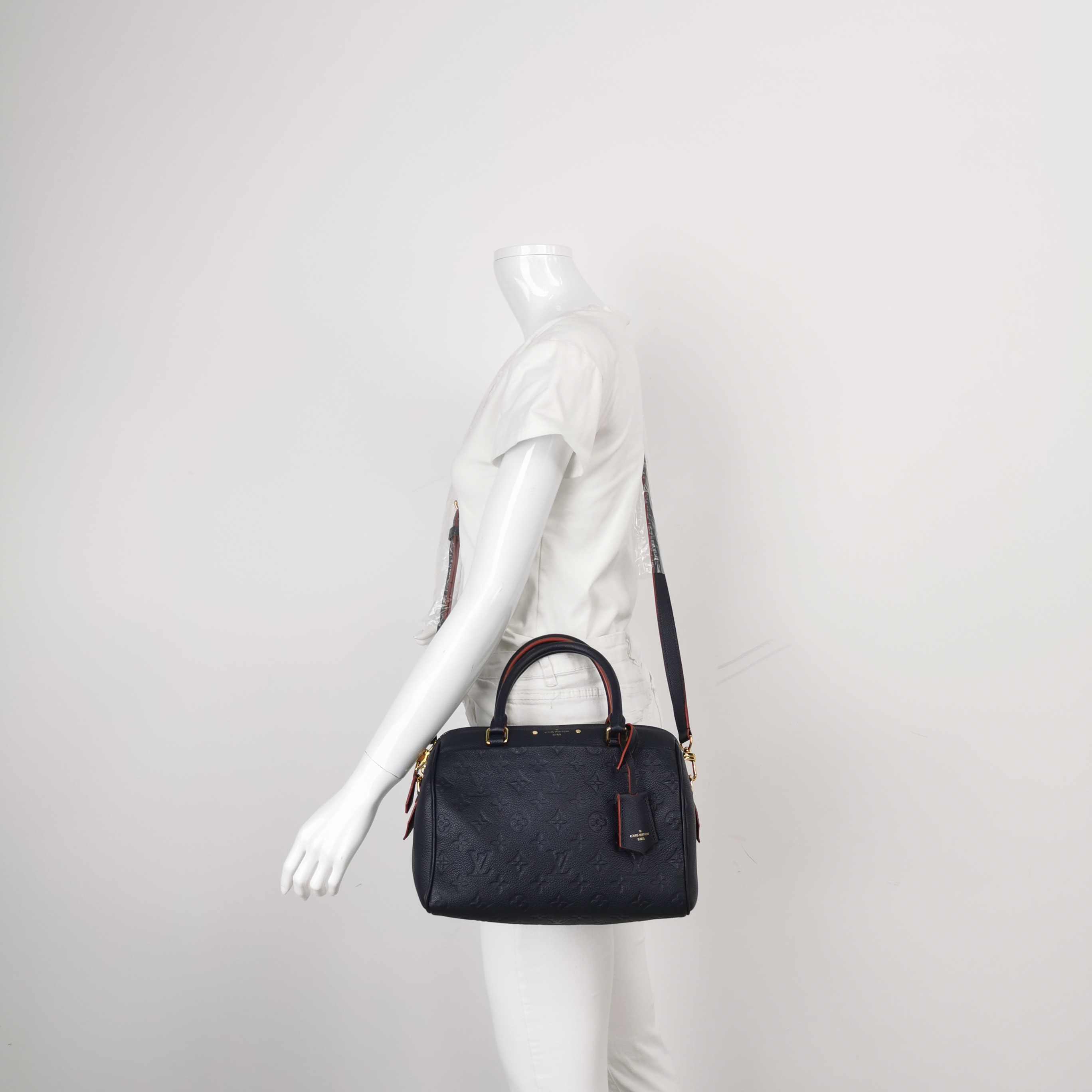 Louis Vuitton(LV) Speedy Bandouliere Bag Damier 25 — alternate view
