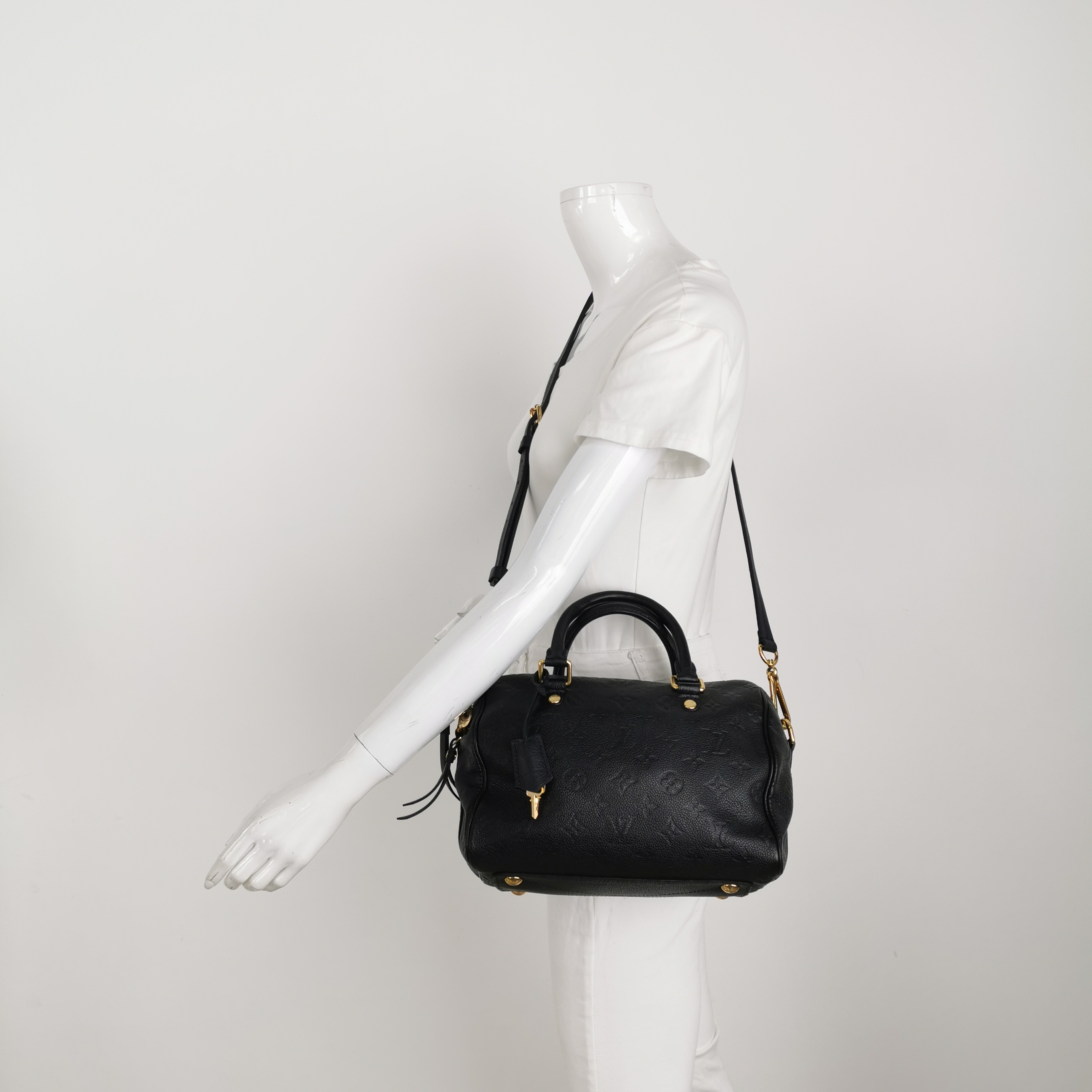 Louis Vuitton(LV) Speedy Bandouliere Bag Damier 25 — alternate view