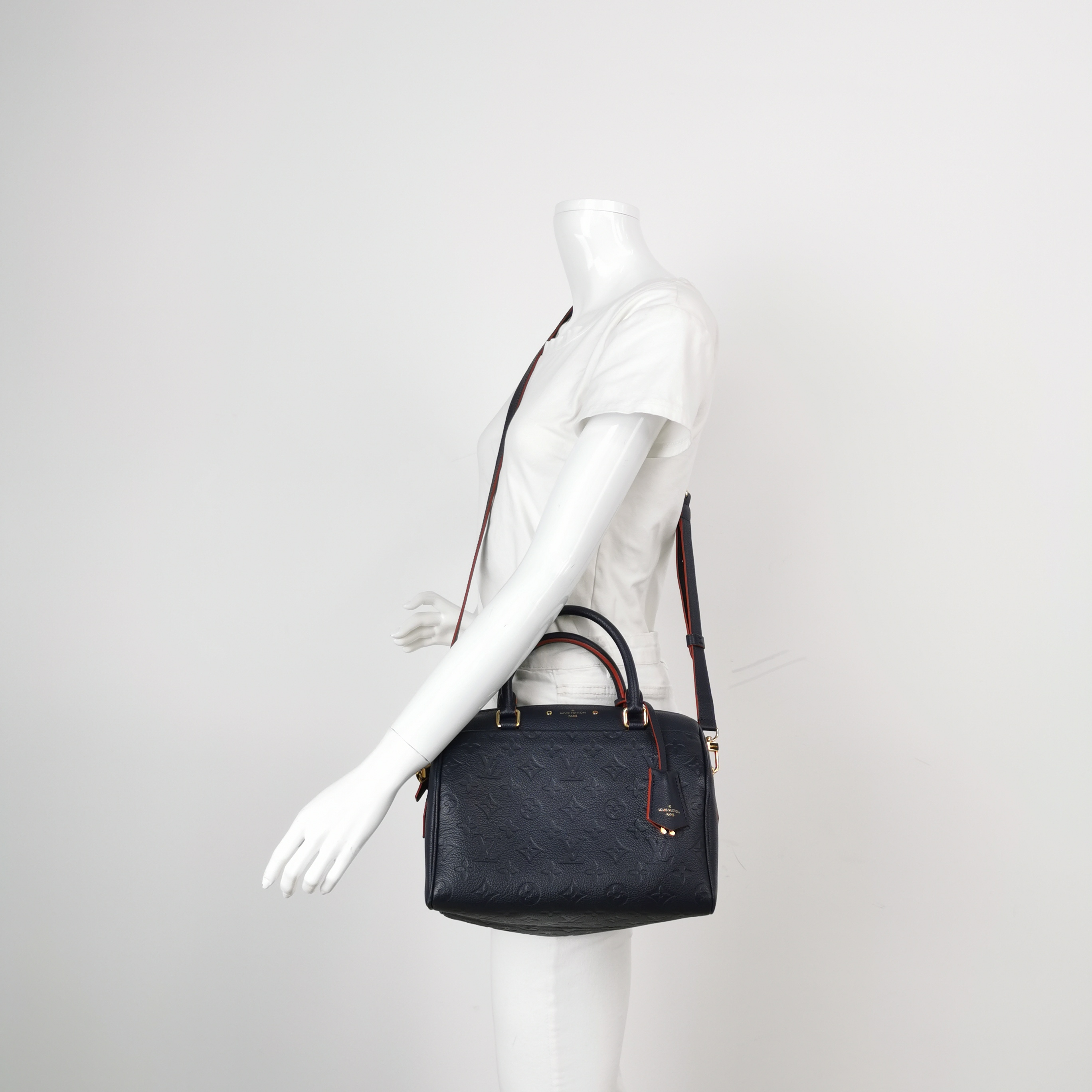 Louis Vuitton(LV) Speedy Bandouliere Bag Damier 25 — alternate view
