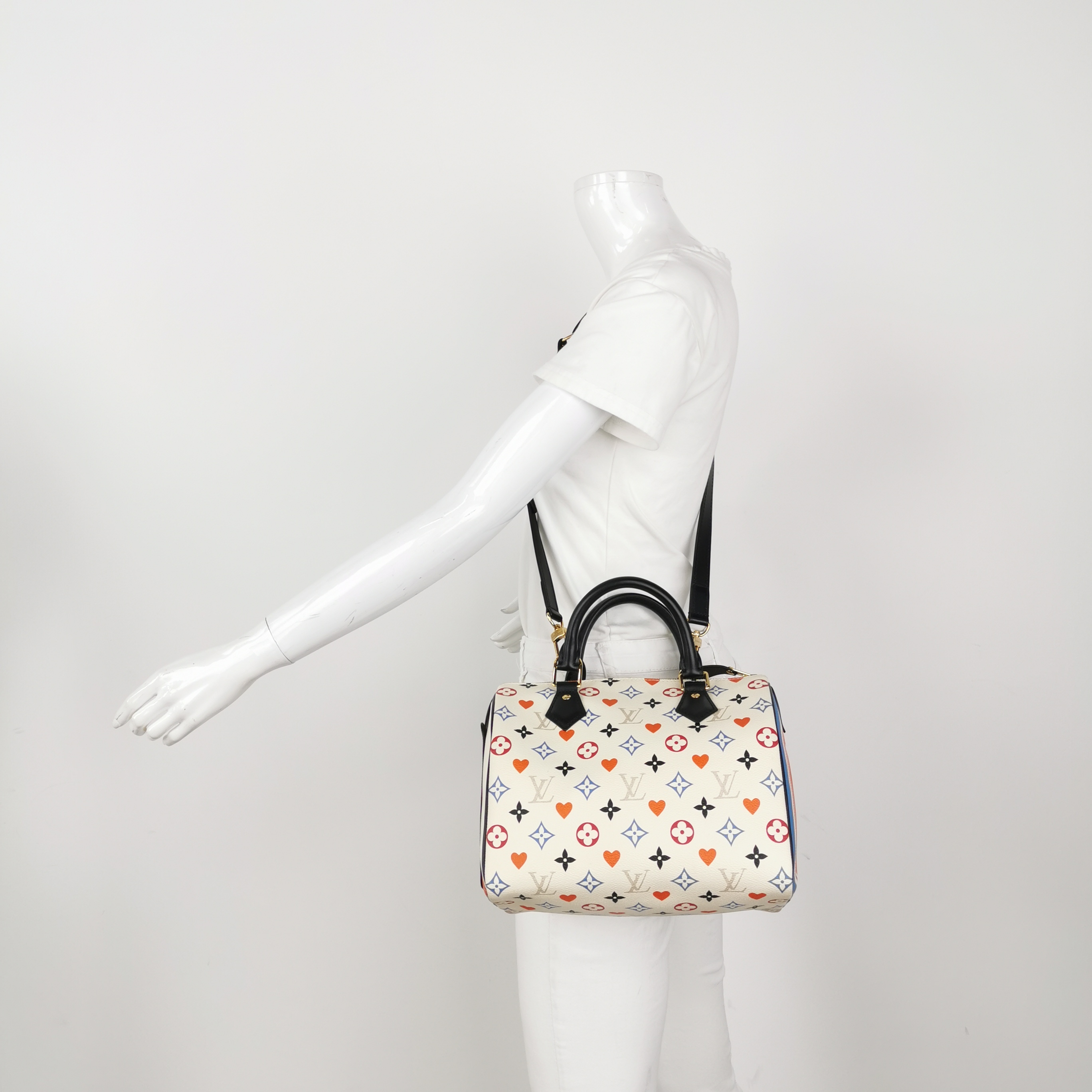 Louis Vuitton(LV) Speedy Bandouliere Bag Damier 25 — alternate view