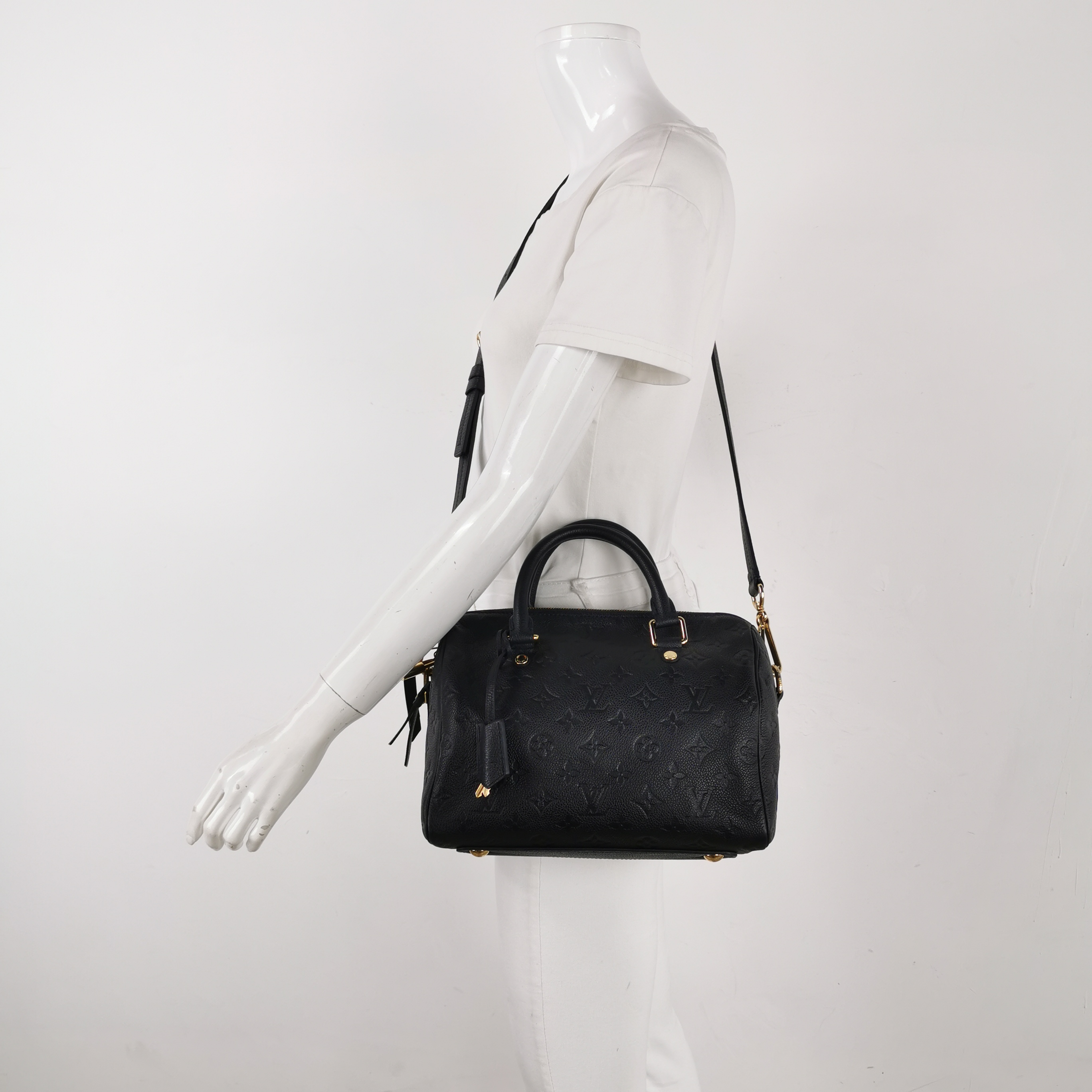 Louis Vuitton(LV) Speedy Bandouliere Bag Damier 25 — alternate view