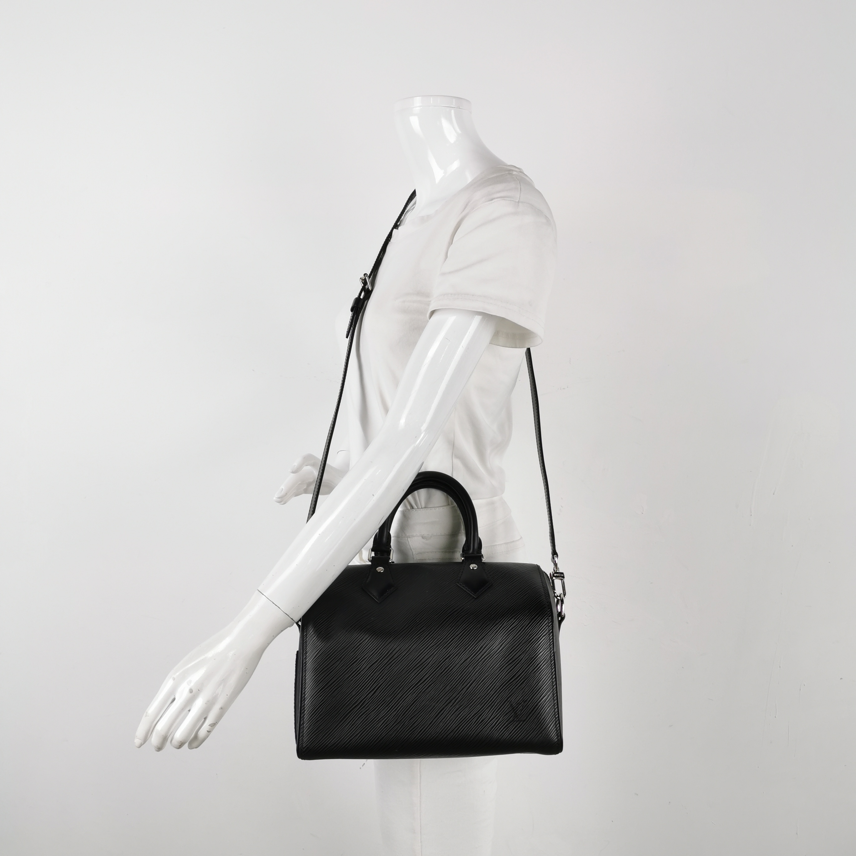 Louis Vuitton(LV) Speedy Bandouliere Bag Damier 25 — alternate view