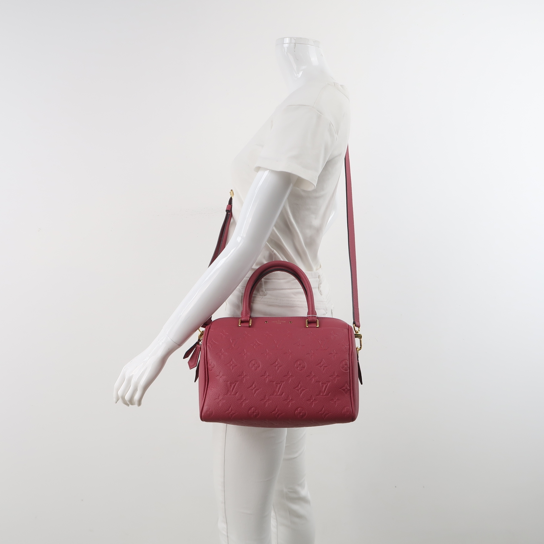 Louis Vuitton(LV) Speedy Bandouliere Bag Damier 25 — alternate view