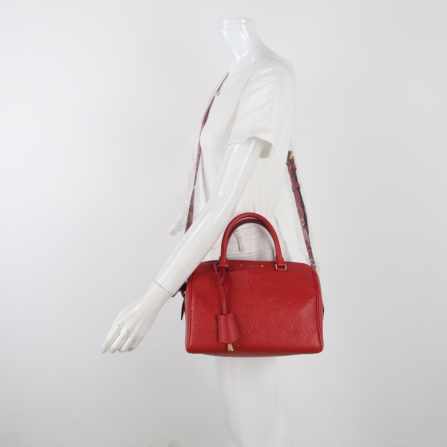 Louis Vuitton(LV) Speedy Bandouliere Bag Damier 25 — alternate view