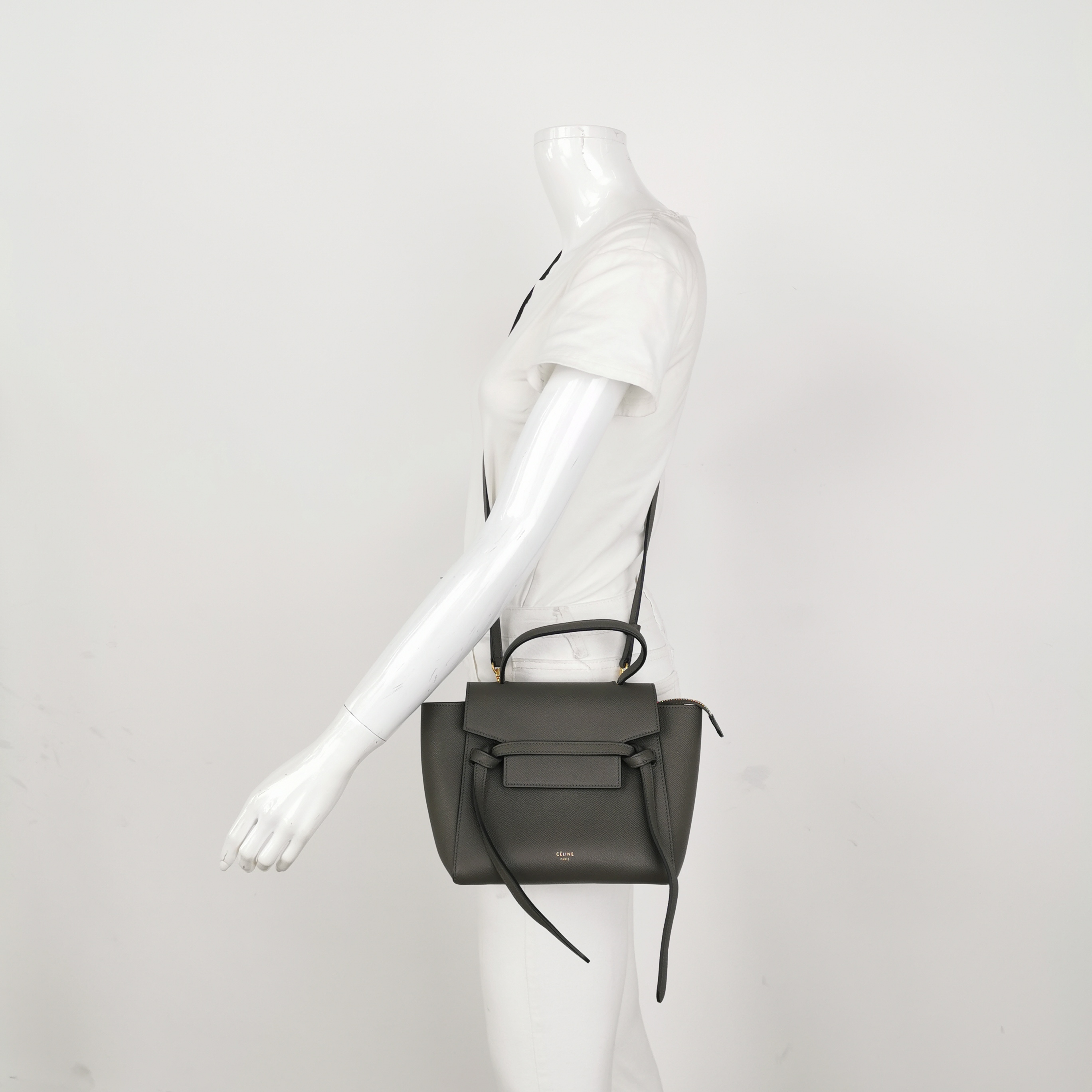Celine Belt Bag Textured Leather Nano — alternate view