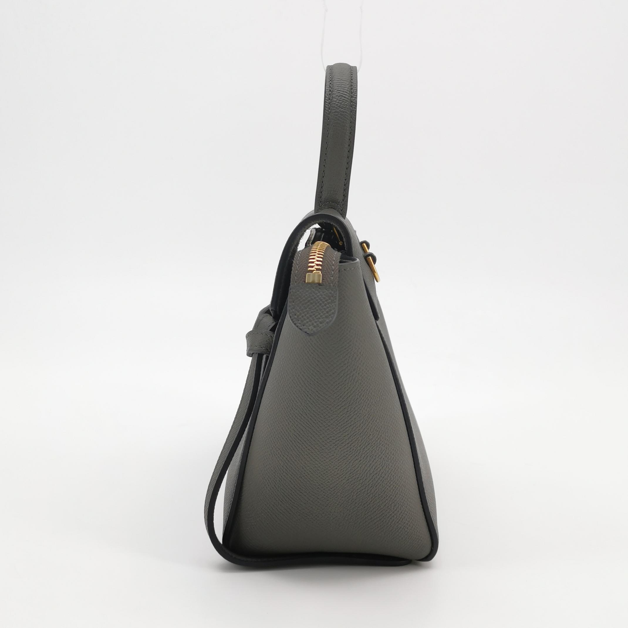 Celine Belt Bag Textured Leather Nano — photo 3 of 19