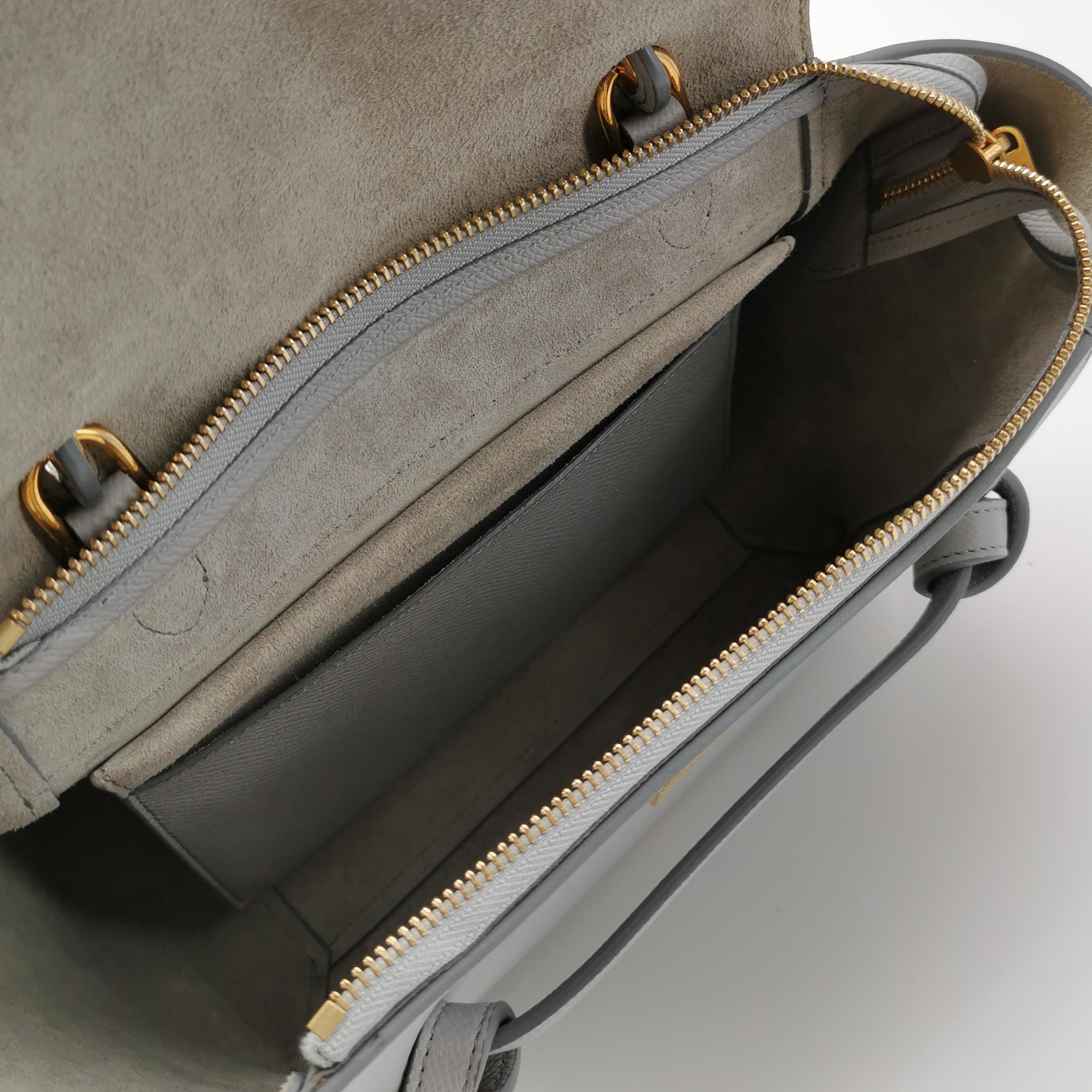 Celine Belt Bag Textured Leather Micro — photo 8 of 17
