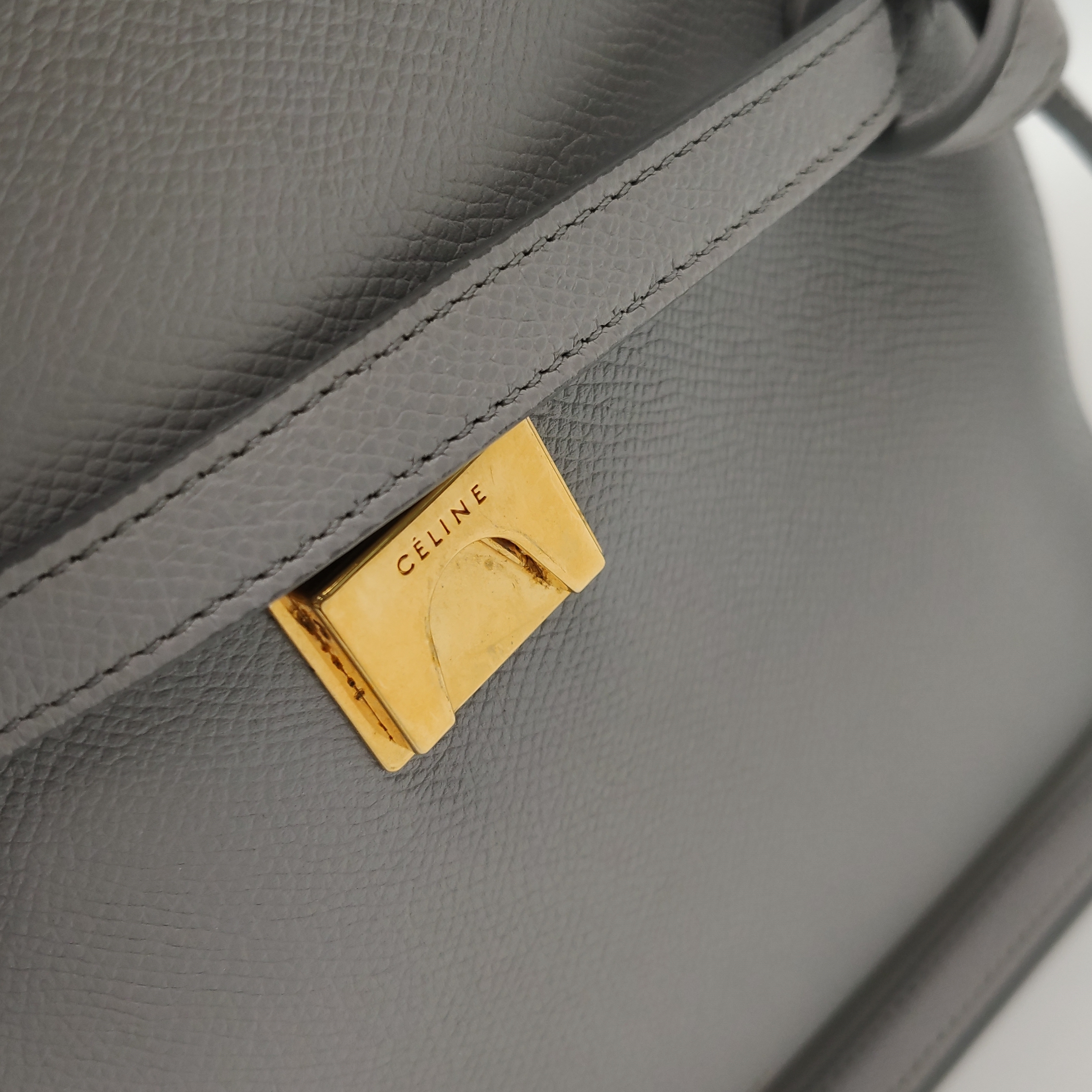 Celine Belt Bag Textured Leather Micro — photo 11 of 17