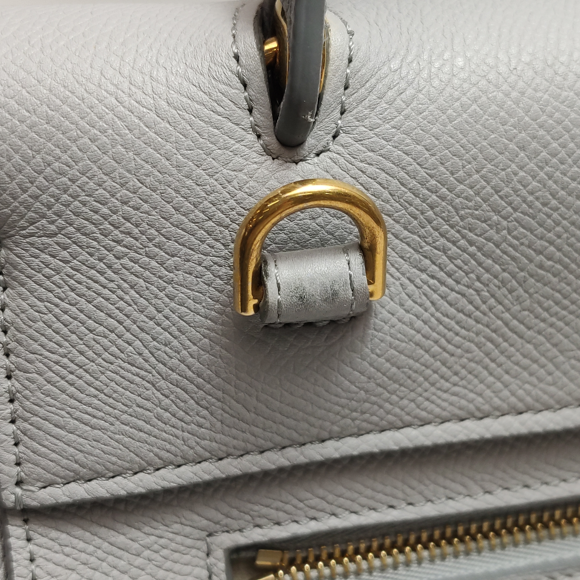 Celine Belt Bag Textured Leather Micro — photo 15 of 17