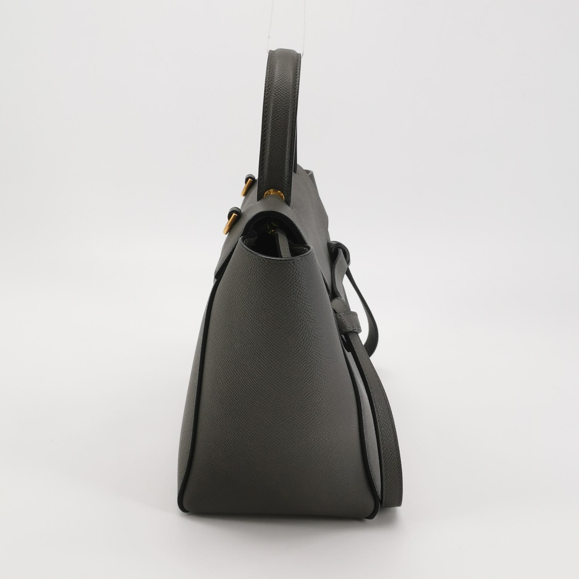 Celine Belt Bag Textured Leather Micro — photo 6 of 19